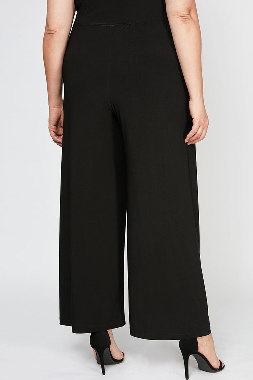 Plus Matte Jersey Straight Leg Long Pant
