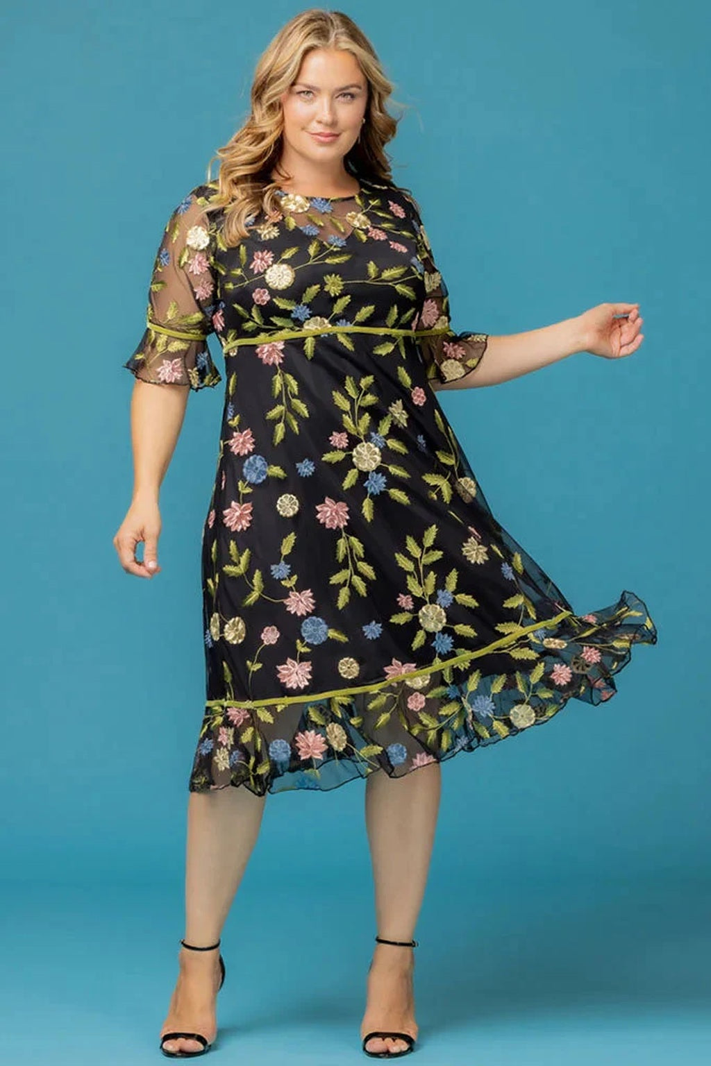 Wildflower Embroidered Dress