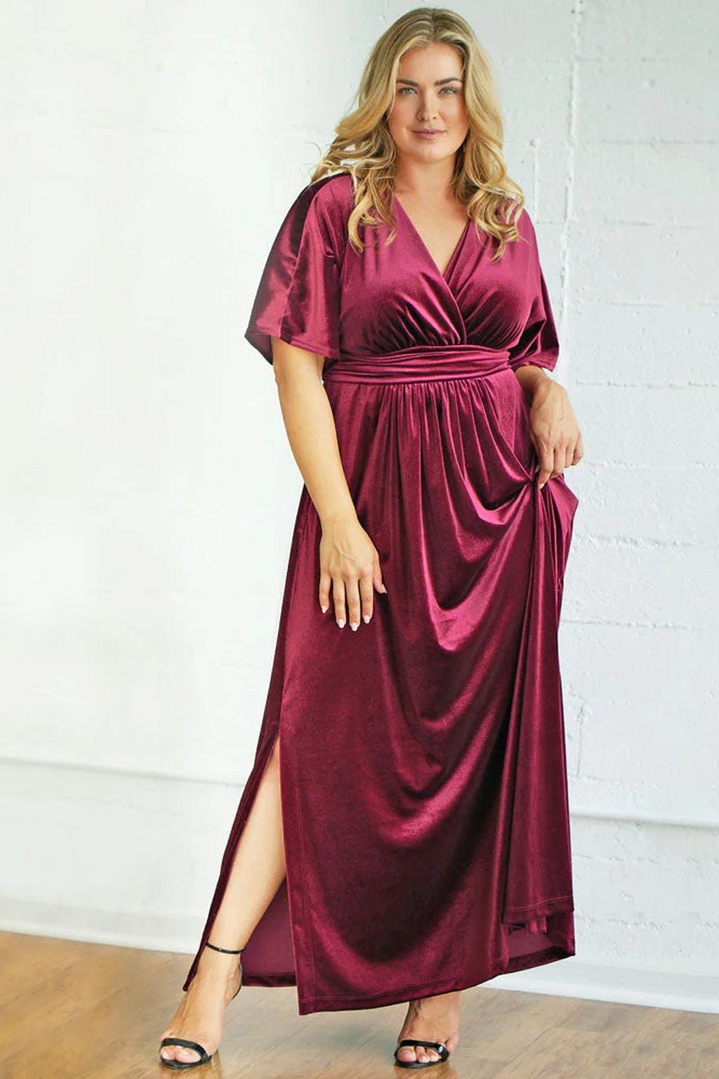 Verona Velvet Evening Gown