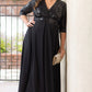Paris Pleated Sequin Gown