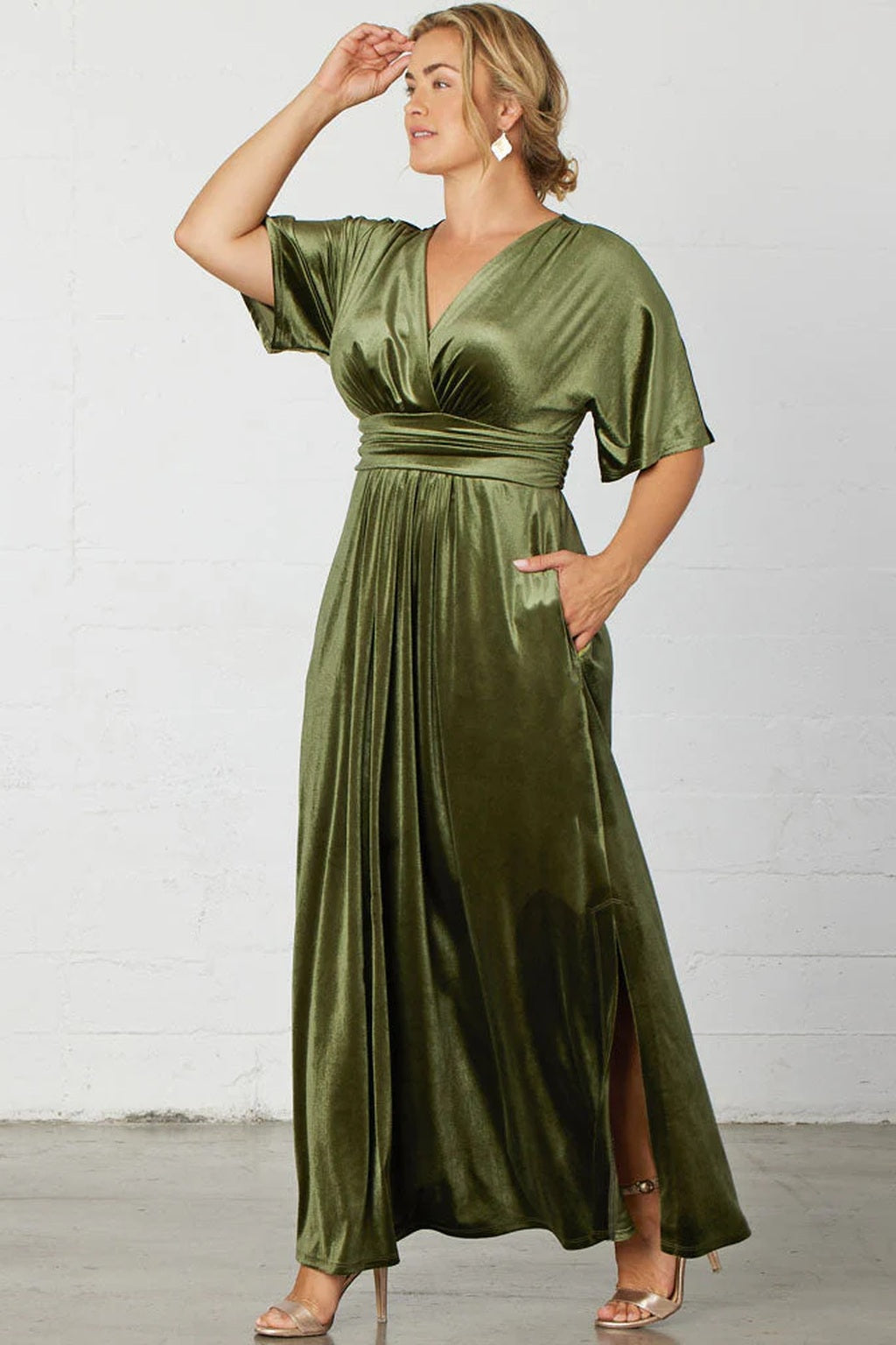 Verona Velvet Evening Gown