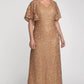 Celestial Cape Sleeve Gown