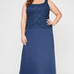 Plus Bethany Glitter Lace Jacket Dress