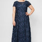 Plus Evelyn Rosette Lace Long Gown