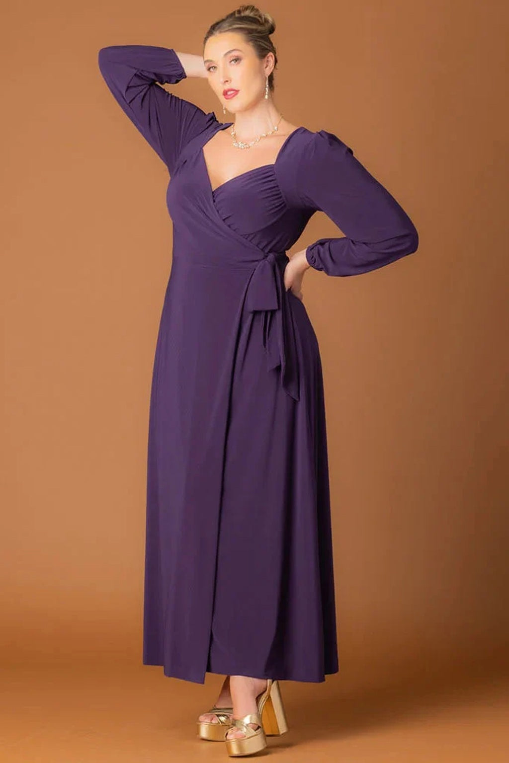 Modern Muse Wrap Gown